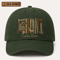 Custom Hunt Wildlife Embroidered Cap
