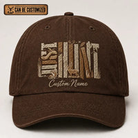 Custom Hunt Wildlife Embroidered Cap
