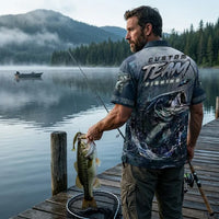 Custom Team Fishing Hawaiian Shirt