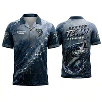 Custom Team Fishing Hawaiian Shirt