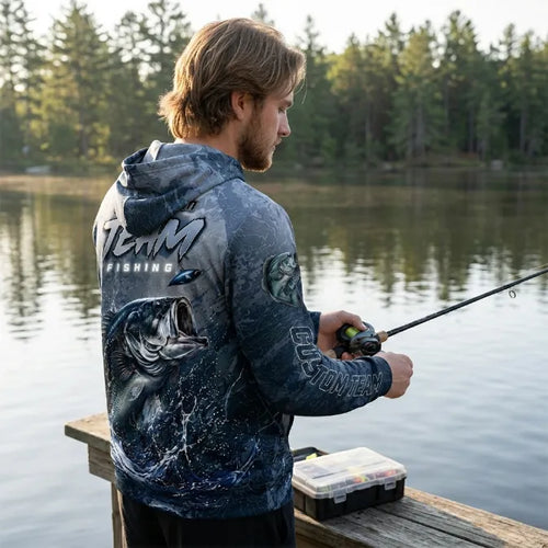 Custom Team Fishing Hoodie