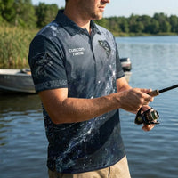 Custom Team Fishing Polo Shirt