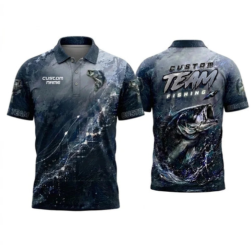 Custom Team Fishing Polo Shirt