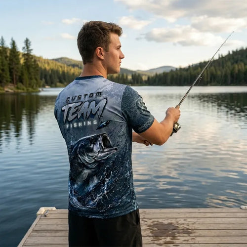 Custom Team Fishing T-Shirt