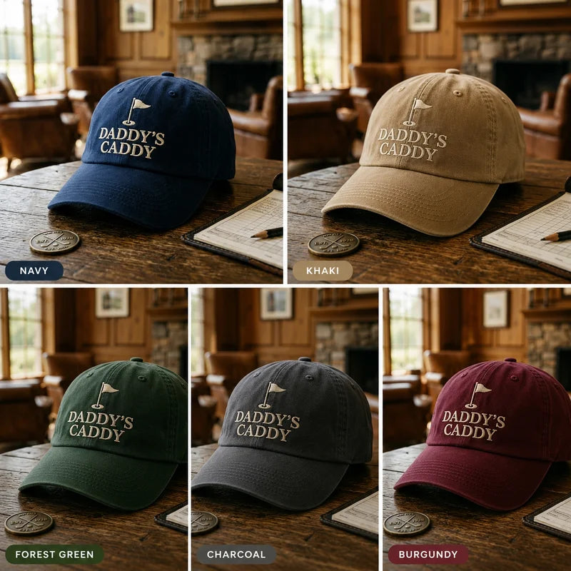 Daddy's Caddy Embroidered Dad Hat 2026