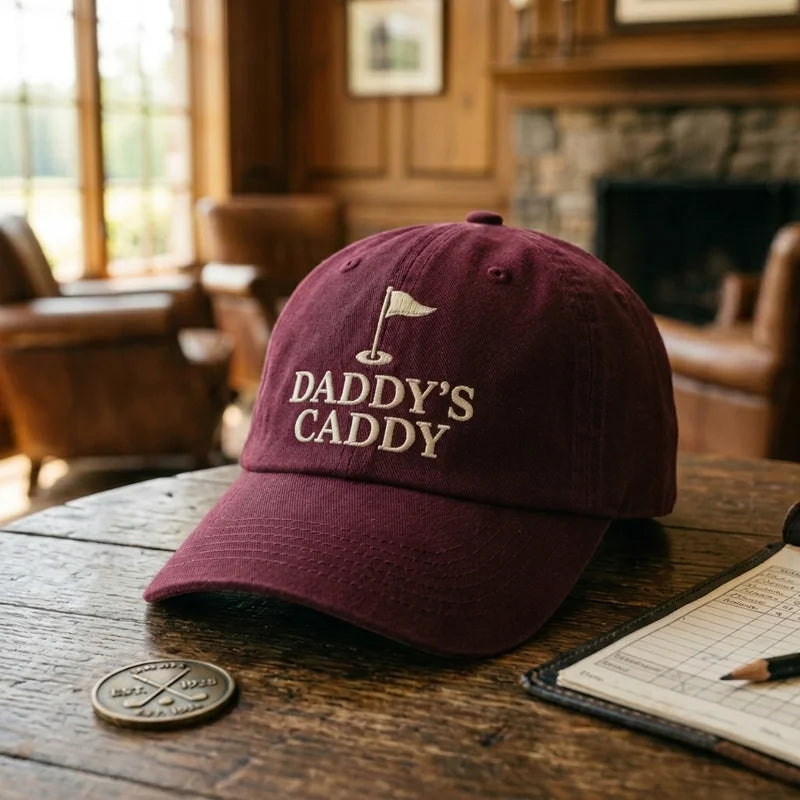 Daddy's Caddy Embroidered Dad Hat 2026