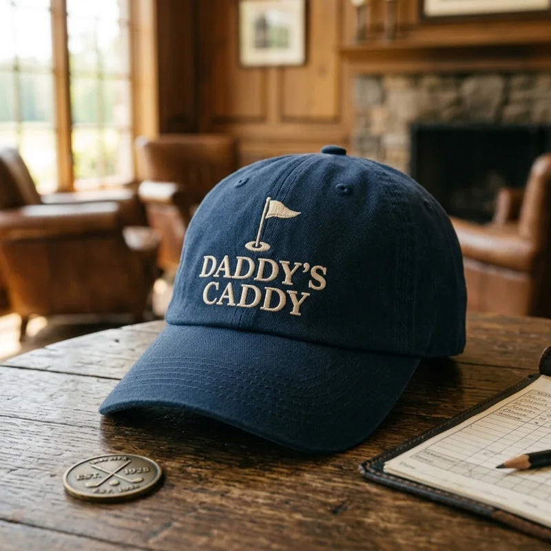 Daddy's Caddy Embroidered Dad Hat 2026