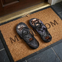 Deadly Cast Halloween Fishing Flip Flops
