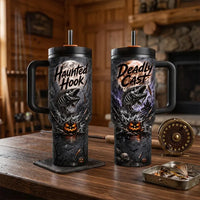 Deadly Cast Halloween Fishing Tumbler