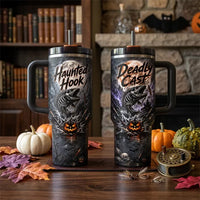 Deadly Cast Halloween Fishing Tumbler