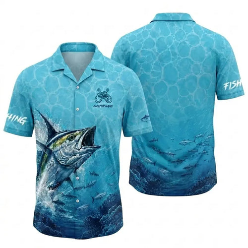 Deep Sea Fishing Hawaiian Shirt
