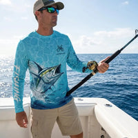 Deep Sea Fishing Long Sleeve Shirt