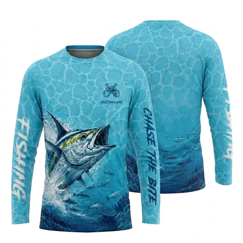 Deep Sea Fishing Long Sleeve Shirt