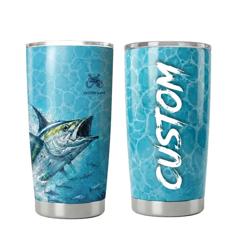 Deep Sea Fishing Personalized Tumbler