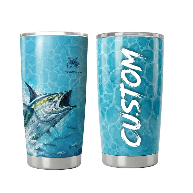 Deep Sea Fishing Personalized Tumbler