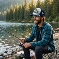Eat Sleep Fish Repeat Trucker Hat