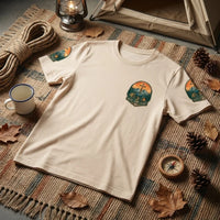 Faith Camp Heart Christian Camping T-Shirt