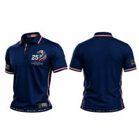 Faith Family Freedom America 250 Patriotic Eagle Polo Shirt