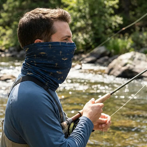 Faith & Fishing Bass Fishing Neck Gaiter