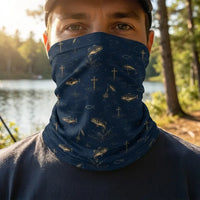 Faith & Fishing Bass Fishing Neck Gaiter
