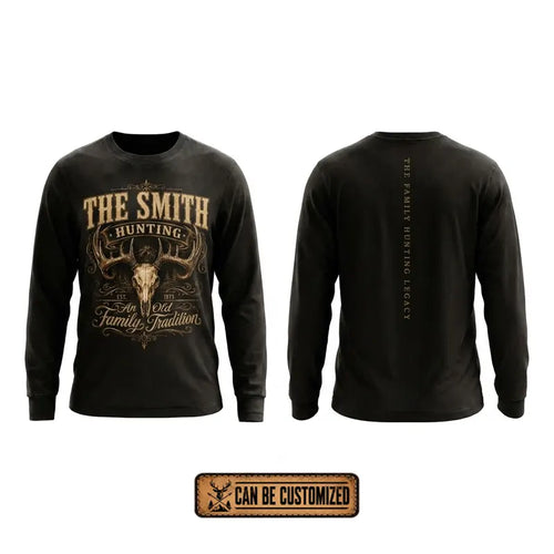 Personalized Family Hunting Legacy Long Sleeve Shirt