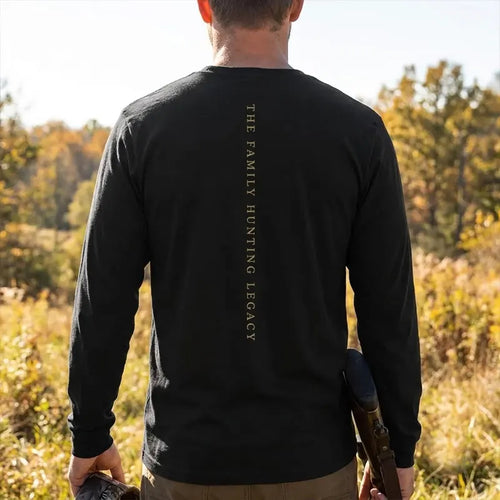 Personalized Family Hunting Legacy Long Sleeve Shirt
