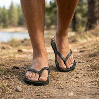 Fathom Thread Camo Topographic Map Outdoor Flip Flops