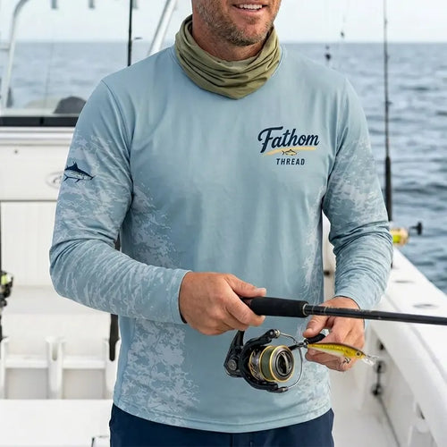 Fathom Thread Ocean Fishing Long Sleeve Shirt