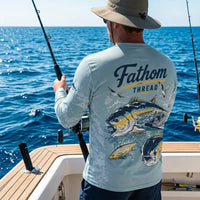 Fathom Thread Ocean Fishing Long Sleeve Shirt