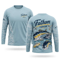 Fathom Thread Ocean Fishing Long Sleeve Shirt