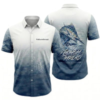 Fathom Thread Personalized Ocean Fishing Hawaiian Shirt