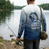 Fathom Thread Personalized Ocean Fishing Long Sleeve Shirt