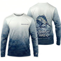 Fathom Thread Personalized Ocean Fishing Long Sleeve Shirt