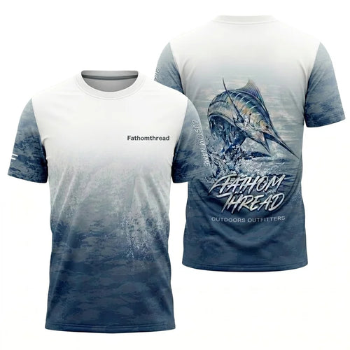 Fathom Thread Personalized Ocean Fishing T-Shirt