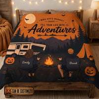 Fill Your Life With Adventures Camping Blanket