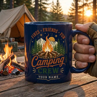 Fires Friends Fun Camping Mug
