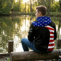 Fish Life American Bass Fishing Hoodie