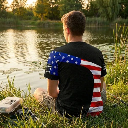 Fish Life American Bass Fishing T-Shirt
