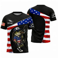 Fish Life American Bass Fishing T-Shirt