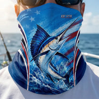 Fish Like An American Patriotic Fishing Neck Gaiter