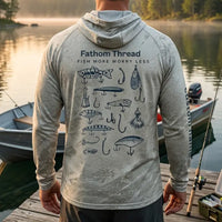 Fish More Worry Less Fishing Hoodie