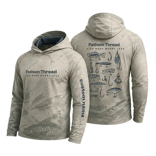 Fish More Worry Less Fishing Hoodie