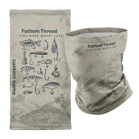 Fish More Worry Less Fishing Neck Gaiter