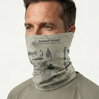Fish More Worry Less Fishing Neck Gaiter