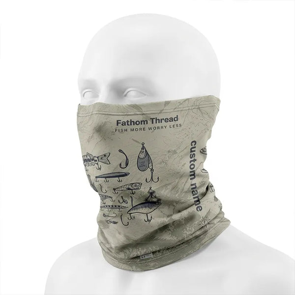 Fish More Worry Less Fishing Neck Gaiter
