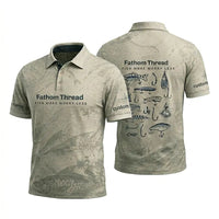 Fish More Worry Less Fishing Polo Shirt