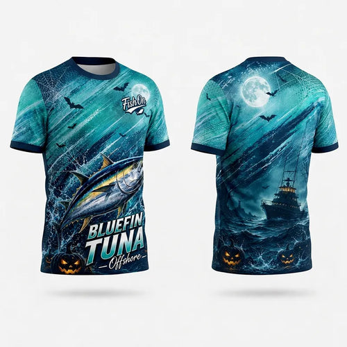Fish On Halloween Tuna Fishing T-Shirt