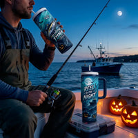 Fish On Halloween Tuna Fishing Tumbler