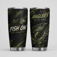 Fish On Sport Fishing Team 20oz Skinny Tumbler