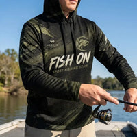 Fish On Sport Fishing Team All-Over Print Hoodie